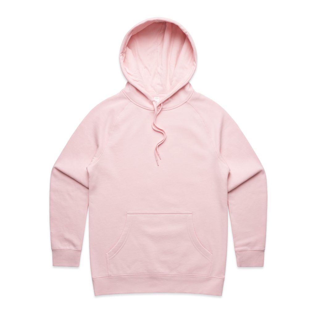 AS Colour Female Supply Hoodie Pull Over Custom Wholesale Print Dropship Fulfillment Pink POD Front
